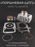 Цилиндро - поршневая группа 172FMM D77mm 350кубов,