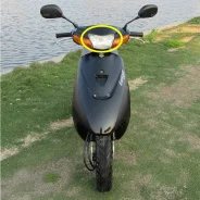 Фара в сборе Suzuki Lets 2 New, ZZ inch UP