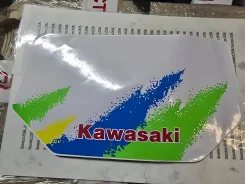 Наклейка на передний обтекатель Kawasaki