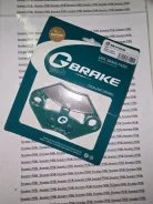 Колодки тормозные дисковые Gbrake квадроцикл ATV Stels, Yamaha, Polari